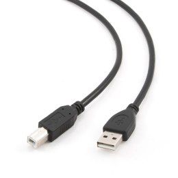 Kabel GEMBIRD CCP-USB2-AMBM-10 (USB 2.0 typu A M - USB 2.0 typu B M; 3m; kolor czarny)