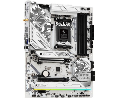 ASRock Płyta główna B650 STEEL LEGEND WIFI AM5 4DDR5 HDMI/DP M.2 ATX