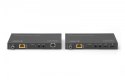 Digitus Przedłużacz/Extender KVM HDMI+USB HDBaseT 70m 4K30Hz HDCP 2.2 PoC (Power over Cable) audio IR zestaw
