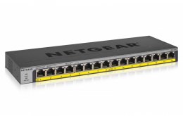 Netgear Przełącznik GS116LP Switch niezarządzalny 16xGE PoE+