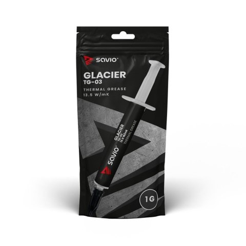 Savio Pasta termoprzewodząca Glacier 13,5 W/mK, 1g TG-03