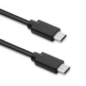 Qoltec Kabel USB 3.1 typ C męski | USB 3.1 typ C męski