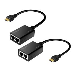 LogiLink Extender HDMI do 30m, 1080p/60Hz, 0.3m