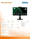 MSI PRO MP272PMG LED/FHD/Flat/120Hz/czarny