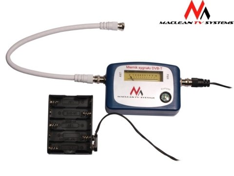 Maclean Miernik sygnału DVB-T MCTV-627 Do ustawiania anten DVB-T