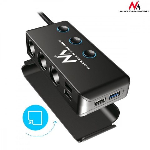 Maclean Rozdzielacz gniazda zapalniczki MCE218