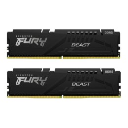 Pamięć RAM Kingston Fury Beast Black 128GB (2x64GB) DDR5 5600MHz