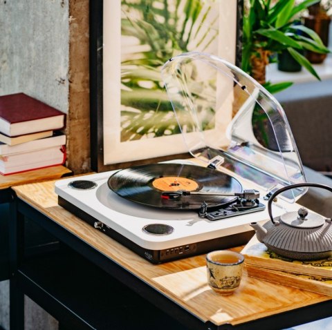 Adler Gramofon AD1914 Biały USB Bluetooth