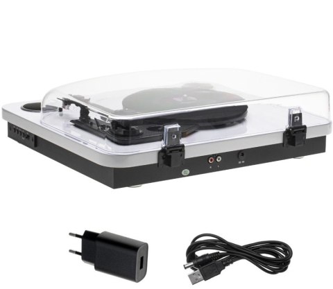 Adler Gramofon AD1914 Biały USB Bluetooth