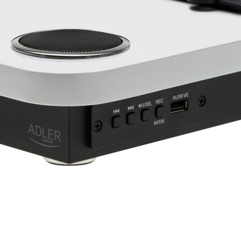 Adler Gramofon AD1914 Biały USB Bluetooth