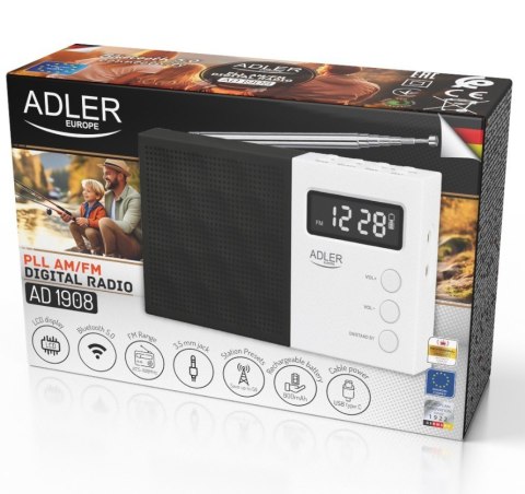 Adler Radio cyfrowe PLL AD1908