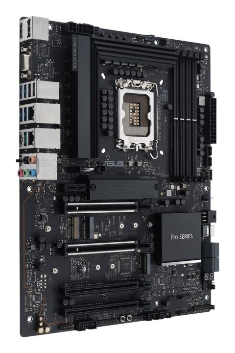 Płyta ASUS Pro WS W680-ACE W680 (LGA 1700) ATX motherboard, 2x PCIe 5.0, 3x PCIe 4.0, 3x PCIe 4.0 M.2 slots, 2x USB 3.2 Gen 2, 4