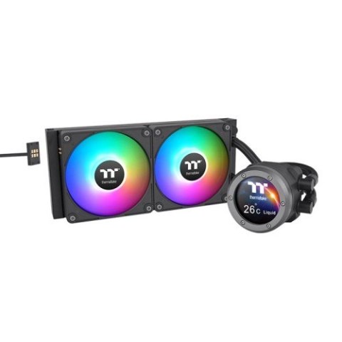 Thermaltake Chłodzenie wodne - AIO TH240 V2 Ultra EX ARGB LCD