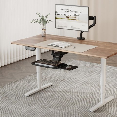 Maclean Uchwyt na klawiaturę max 5kg, MC-156 B regulowany, podbiurkowy