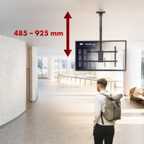 Maclean Uchwyt sufitowy dla TV max 60kg, MC-112B vesa 600x400