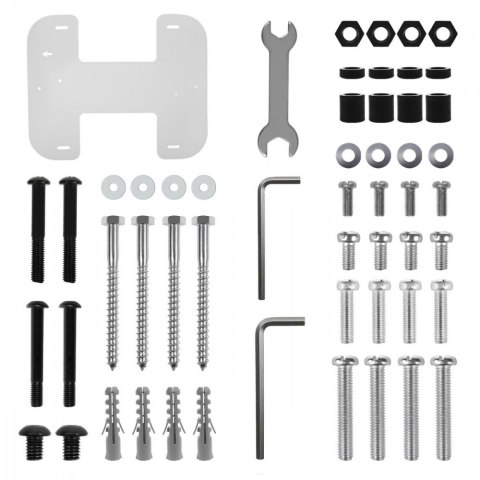 Maclean Uchwyt sufitowy dla TV max 60kg, MC-112B vesa 600x400