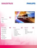 Philips Telewizor OLED 55 cali 55OLED770/12