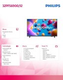 Philips Telewizor LED 32 cale 32PFS6900/12