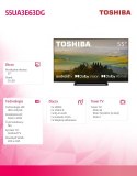 Toshiba Telewizor LED 55 cali 55UA3E63DG