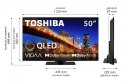Toshiba Telewizor QLED 50 cali 50QV3F63DG