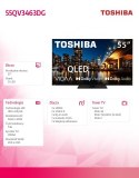 Toshiba Telewizor QLED 55 cali 55QV3463DG