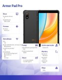 ULEFONE Tablet Armor Pad Pro 4G 8" 8/128GB IP69K Czarny