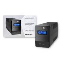 Qoltec Zasilacz awaryjny UPS | 450VA | 240W | LCD | USB | RJ45