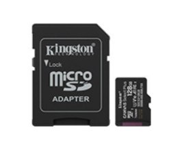 Kingston Karta pamięci microSD 128GB Canvas Select+ G3 150MB/s Adapter