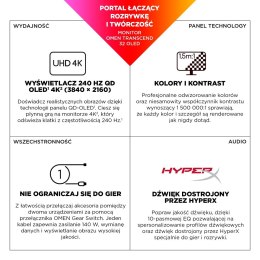 MONITOR HP OLED, UHD 31,5