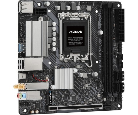 ASRock Płyta główna B760M-ITX D4 WIFI s1700 2DDR4 mITX M.2 USB-C