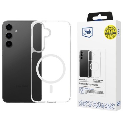3MK Etui Armor MagCase do Samsung A16 4G/5G MagSafe przezroczysty
