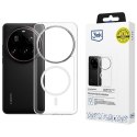 3MK Etui Armor MagCase do Xiaomi 15 Ultra MagSafe przezroczyste
