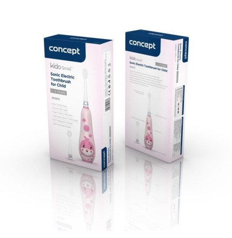 Concept Szczoteczka soniczna Baby KIDO SMILE 1-5 lat różowa ZK3010