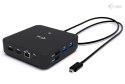 I-tec Stacja dokująca USB-C DP Dual HDMI Power Delivery 100W + Uniwersalna Ładowarka 100W