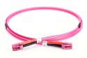 Digitus Patch cord światłowodowy FO LC-LC MM 50/125 OM4 duplex LSOH 2m