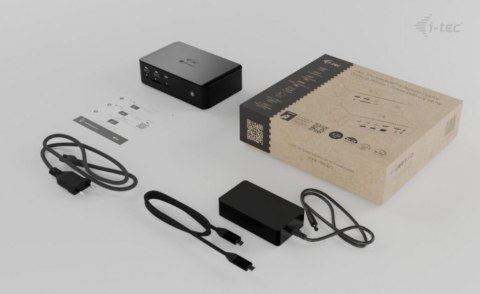 I-tec Stacja dokującaThunderbolt5 Quattro Display Docking Station 5x USB 2.5 GLan Power Delivery 140W