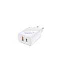 Savio Ładowarka sieciowa USB Quick Charge, Power Delivery 3.0, 18W, LA-04