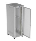 Lanberg Szafa instalacyjna rack stojąca 19 cali 47U 800x1000 szara drzwi perforowane LCD (flat pack) V2