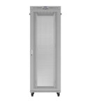 Lanberg Szafa instalacyjna rack stojąca 19 cali 47U 800x1000 szara drzwi perforowane LCD (flat pack) V2