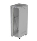 Lanberg Szafa instalacyjna rack stojąca 47U 800x1000 szara drzwi przeszkolne LCD ( flat pack) V2