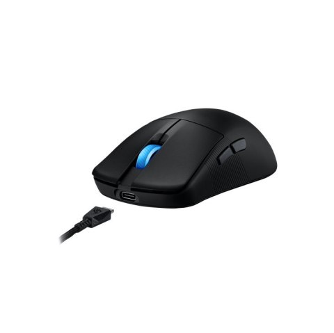 Myszka Gaming ASUS ROG Harpe Ace Mini Oburęczny RF Wireless + Bluetooth + USB Type-C Optyczny 42000 DPI