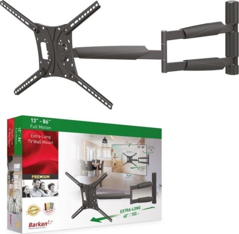 Uchwyt do TV BARKAN BM443XL (nośność 60kg /13 - 86 cali)