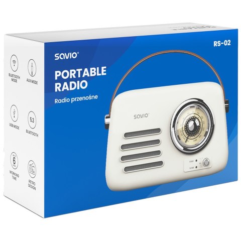 Savio Radio przenośne RS-02
