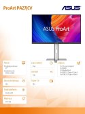 Asus Monitor 27 cali PA27JCV 5K IPS USB-C DP HDMI