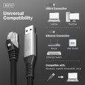 Digitus Kabel adapter USB-A - RJ45 Kat. 6A S/FTP, 1 Gbit/s, USB 3.2 Gen1, LSZH, 2m