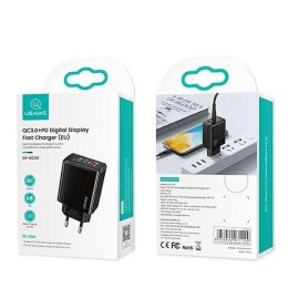 USAMS Ładowarka sieciowa T40 20W USB/USB-C PD 3.0