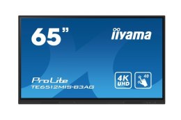 IIYAMA Monitor 65 cali TE6512MIS-B4AG 40pkt,IPS,4K,24/7,7H, ANDROID 14, RK3576, 8/128GB, EDLA, Essential