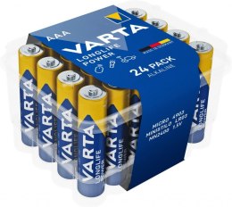 Varta Baterie Alkaliczne R3(AAA)longlife POWER 24szt. Premium box Box