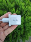 AUKEY PA-F5 OEM White Mini ładowarka sieciowa 1xUSB-C 20W PD Power Delivery