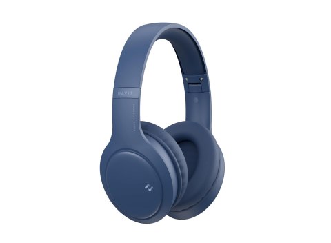 Bezprzewodowe słuchawki nauszne Havit H633BT (niebieski)